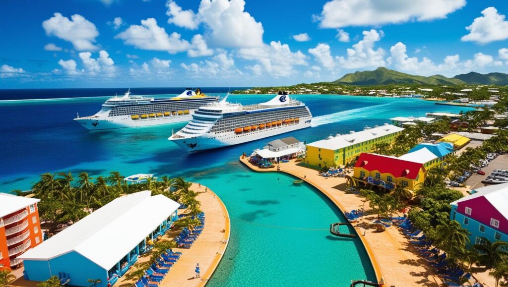 Port Zante is the primary cruise port of St. Kitts