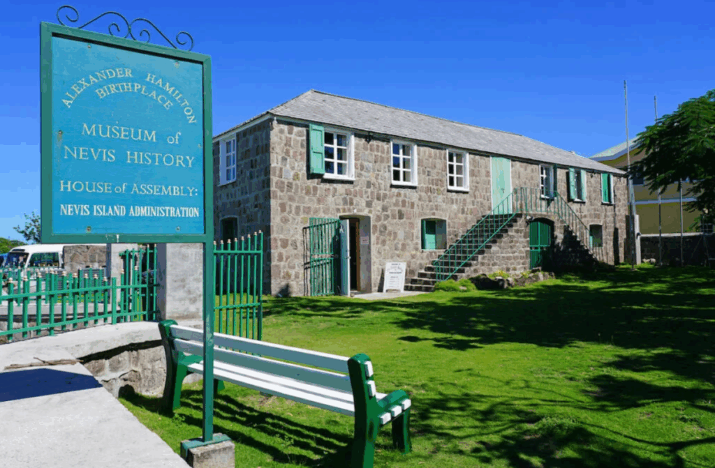 Alexander Hamilton Museum in Nevis Island