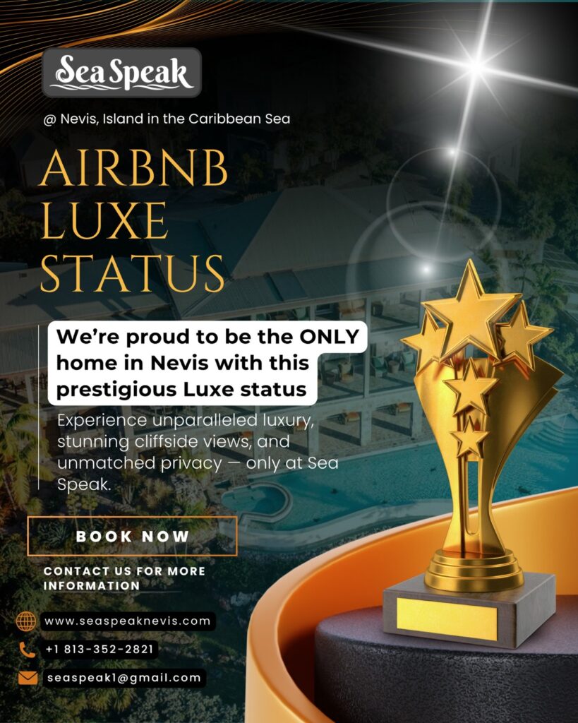 SeaSpeak Nevis A Caribbean Gem Honored by Airbnb Luxe