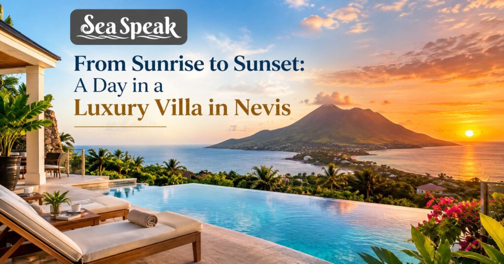 sunset villa view